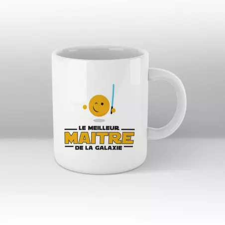 Le meilleur maître de la galaxie - Mug blanc