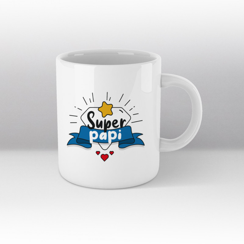 Super Papi - Mug blanc Super Papi - Mug blanc
