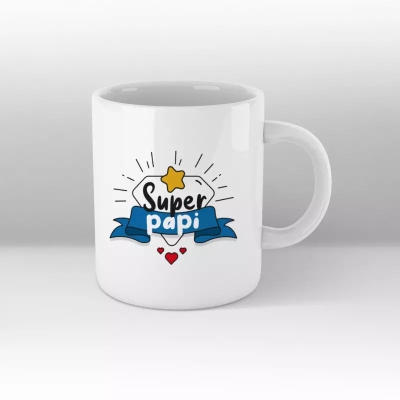 Super Papi - Mug blanc Super Papi - Mug blanc