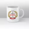 Certifiée meilleure mamie de l'année - mug blanc