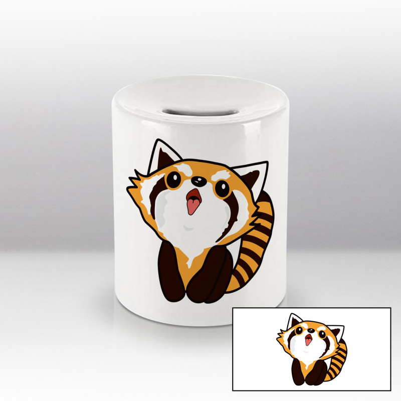 Tirelire Panda roux Tirelire Panda roux