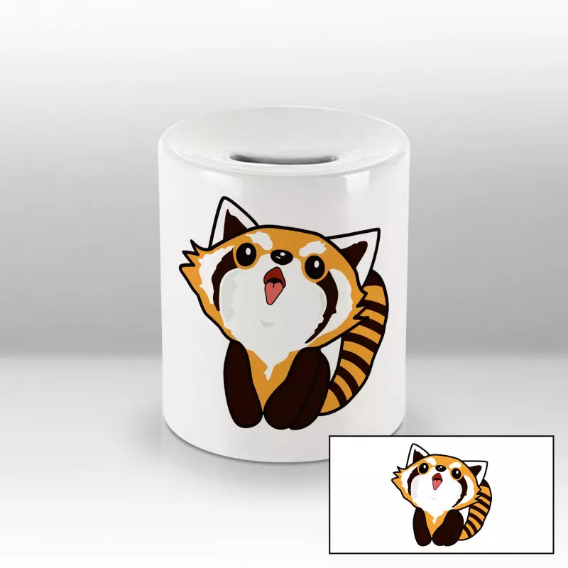 Tirelire Panda roux Tirelire Panda roux