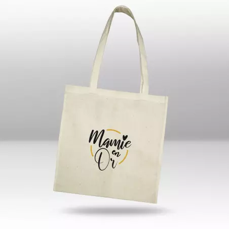 Totebag Mamie en Or