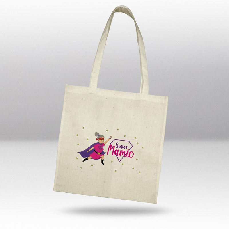 Totebag Super Mamie (cartoon) Totebag Super Mamie (cartoon)