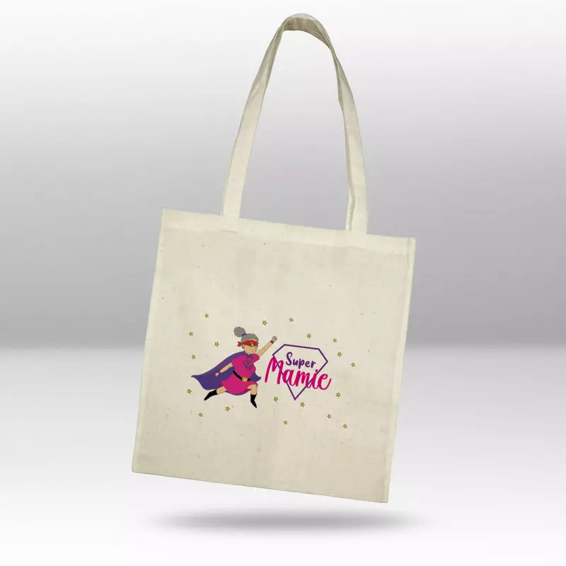Totebag Super Mamie (cartoon) Totebag Super Mamie (cartoon)