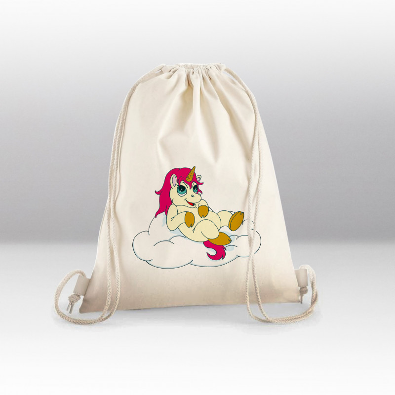 Sac de gym Licorne sur un nuage Sac de gym Licorne sur un nuage