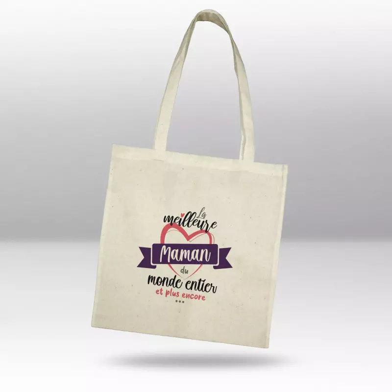 Totebag La meilleure maman du monde et bien plus encore Totebag La meilleure maman du monde et bien plus encore