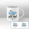 Mon tonton c'est le plus cool du monde entier - Mug blanc