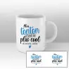 Mon tonton c'est le plus cool du monde entier - Mug blanc