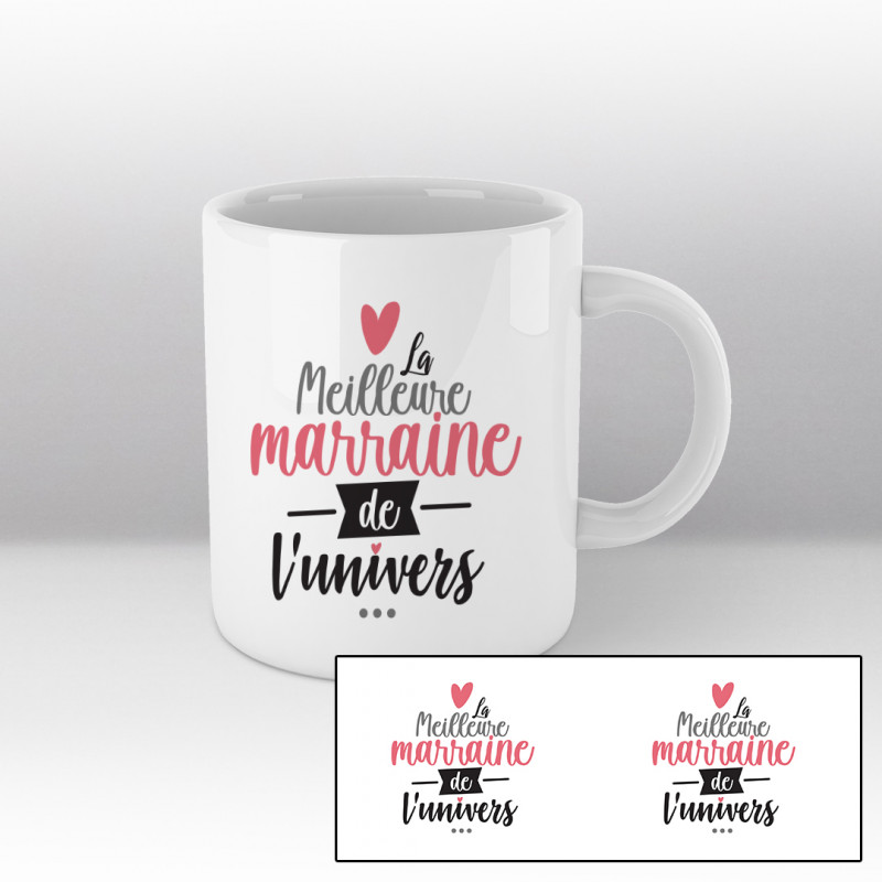 La meilleure marraine de l'univers - Mug blanc La meilleure marraine de l'univers - Mug blanc