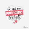 Je suis une marraine qui déchire - Creaswag