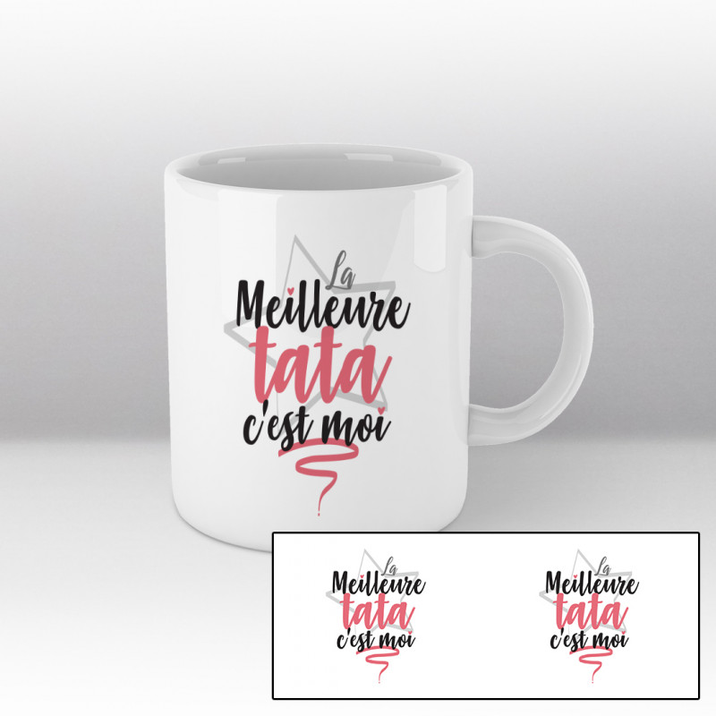 La meilleure tata c'est moi - Mug blanc La meilleure tata c'est moi - Mug blanc